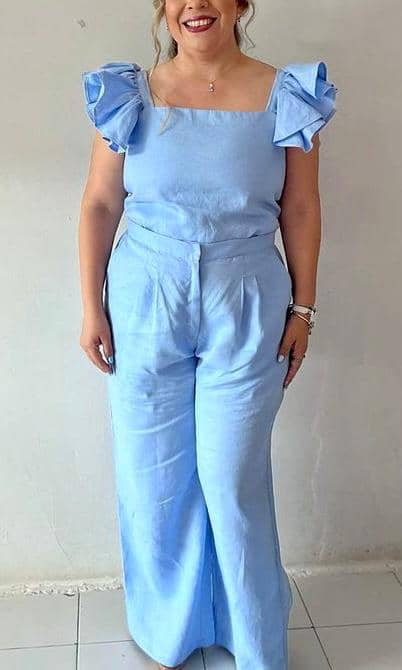 Pantalón de 100% Lino