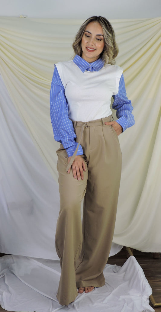 Pantalón de Vestir Kaki