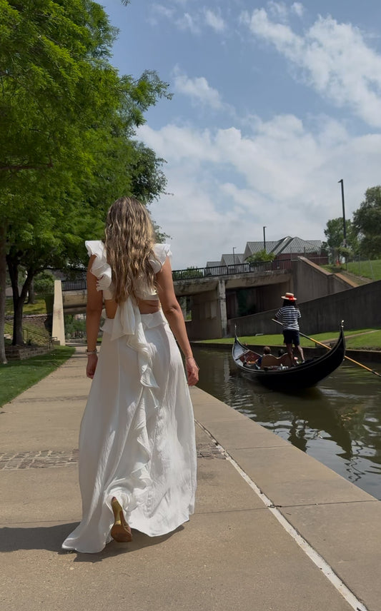 Vestido Blanco BOHO
