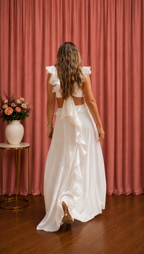 Vestido Blanco BOHO