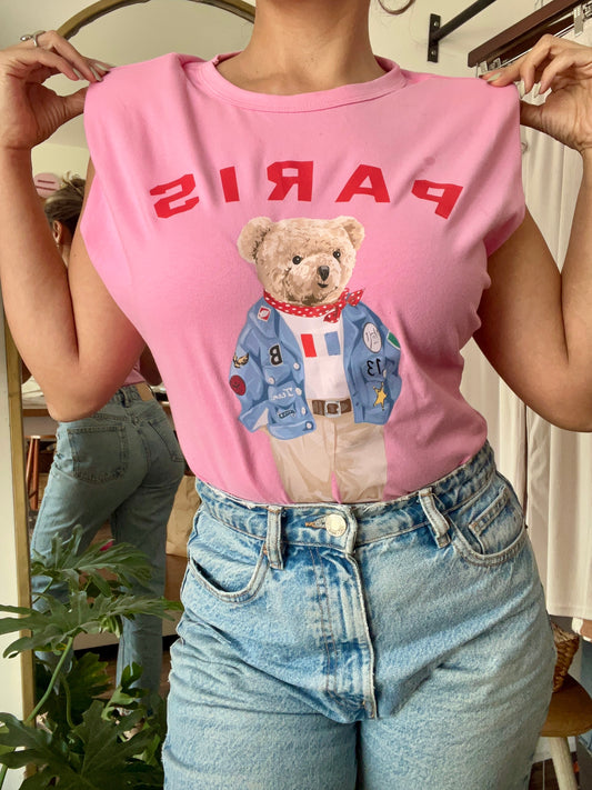 Playera Osita Hombreras