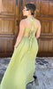 Vestido verde manzana